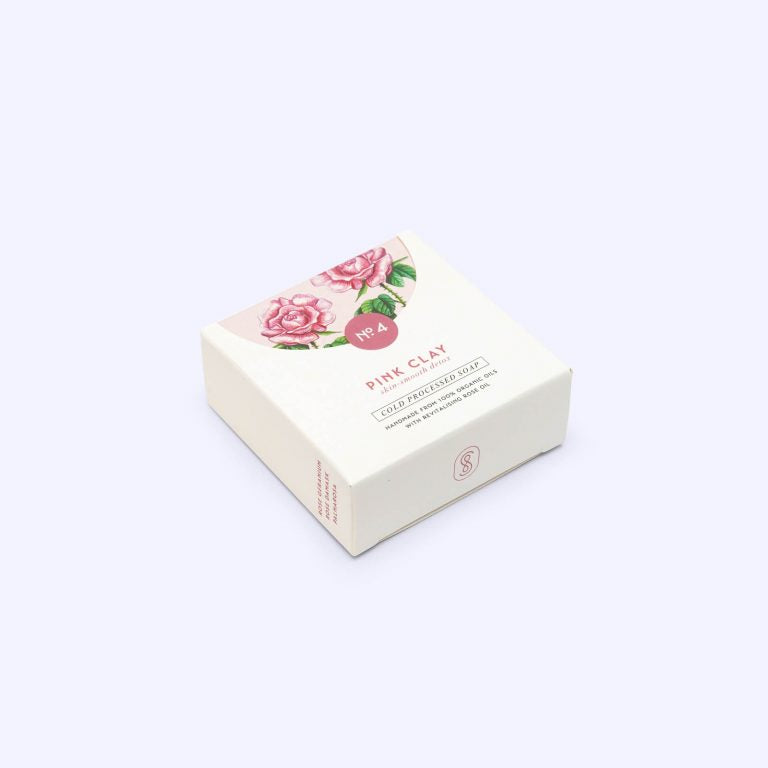 N°4 Mini Rose Pink Clay Organic Soap