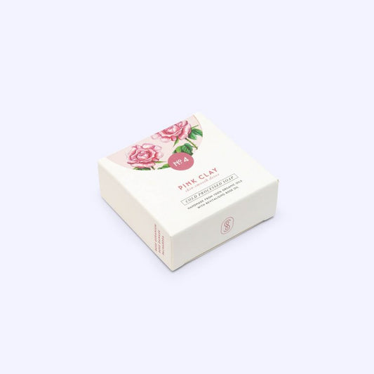 N°4 Mini Rose Pink Clay Organic Soap