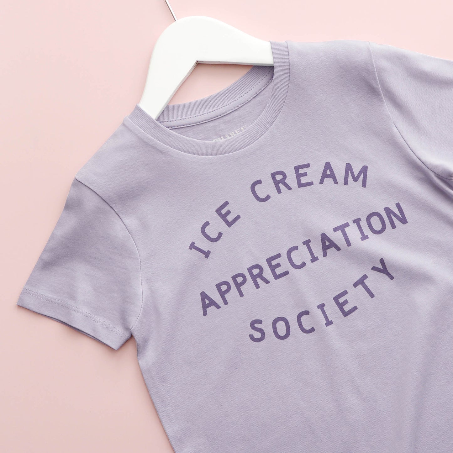 Ice Cream Appreciation T-Shirt, Lilac