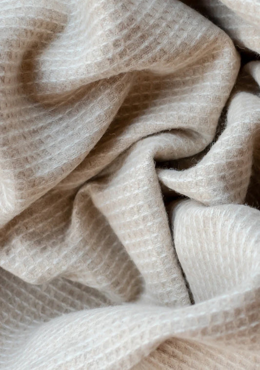 Waffle Blanket, Neutral